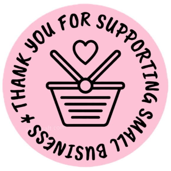Pack of 100 Stickers | thank you Stickers 2 in round| Packaging Supplies NWT - Picture 9 of 13